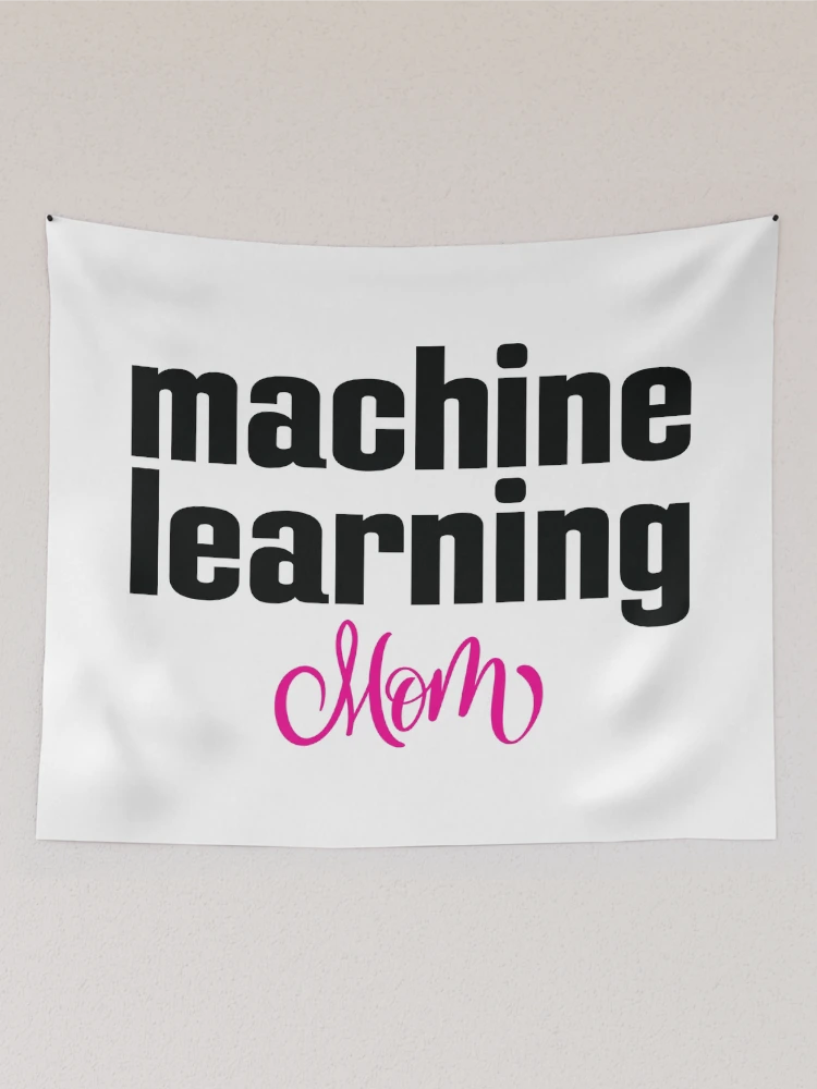 Thumbnail 2 of 3, Tapestry, Machine Learning Mom designed and sold by ProjectRobotics.