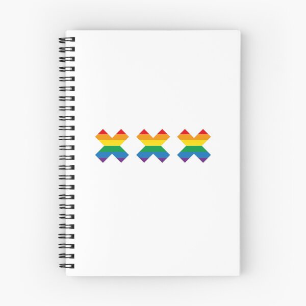 Item preview, Pride Amsterdam rainbow flag Andrew's crosses designed and sold by LaundryFactory.