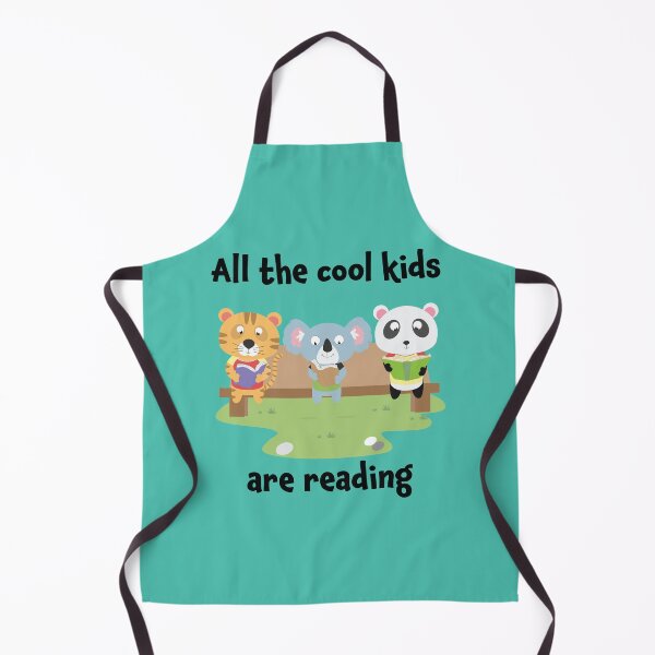 Item preview, All The Cool Kids Are Reading Cute Animals For Book Lover designed and sold by geminivibe.