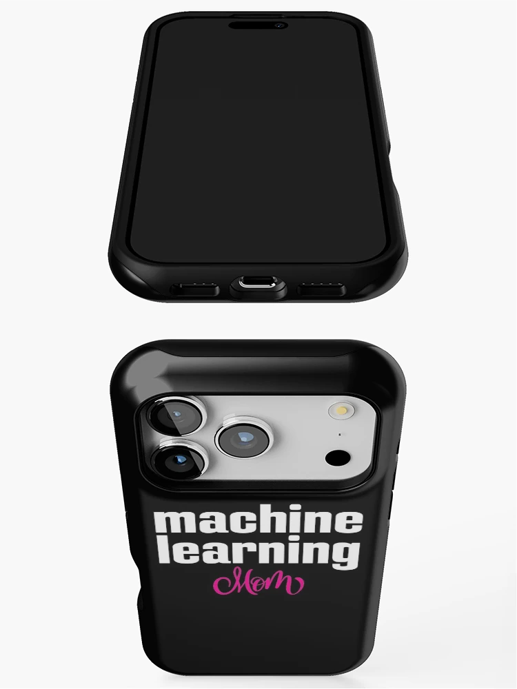 Thumbnail 3 of 4, iPhone Case, Machine Learning Mom designed and sold by ProjectRobotics.