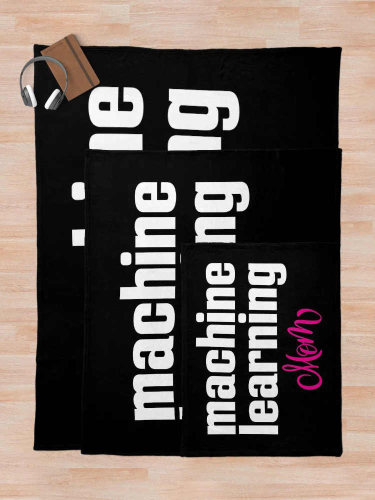 Thumbnail 5 of 6, Throw Blanket, Machine Learning Mom designed and sold by ProjectRobotics.