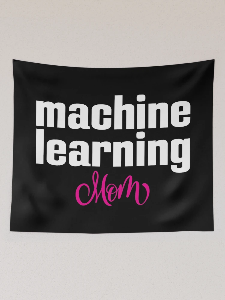 Thumbnail 2 of 3, Tapestry, Machine Learning Mom designed and sold by ProjectRobotics.