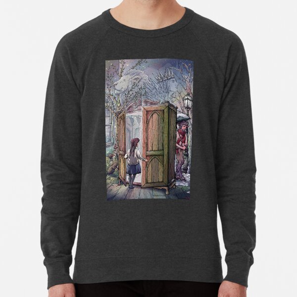 Lucy's Discovery, Narnia Fan Art Lightweight Sweatshirt