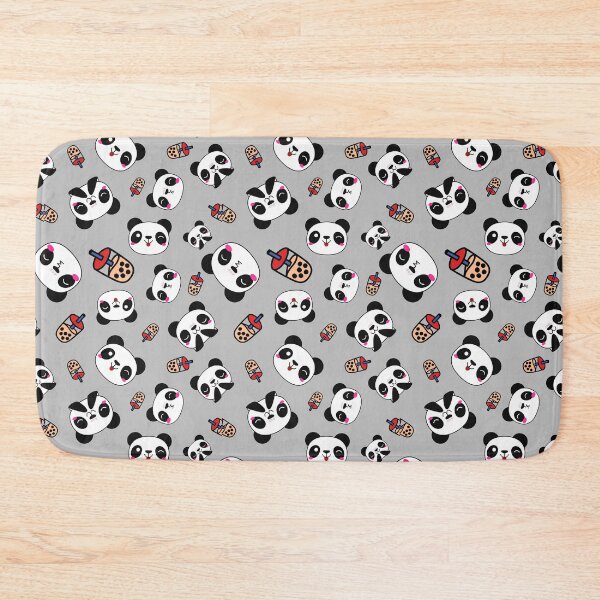 Item preview, Bubble Tea Panda Pattern designed and sold by Onewivnacher.