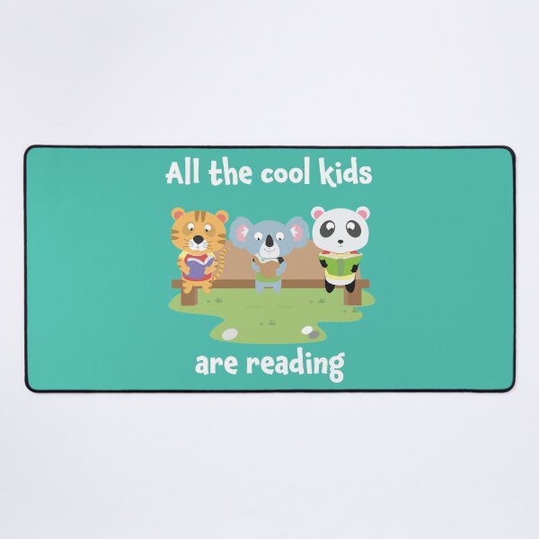 Item preview, All The Cool Kids Are Reading Cute Animals For Book Lover designed and sold by geminivibe.
