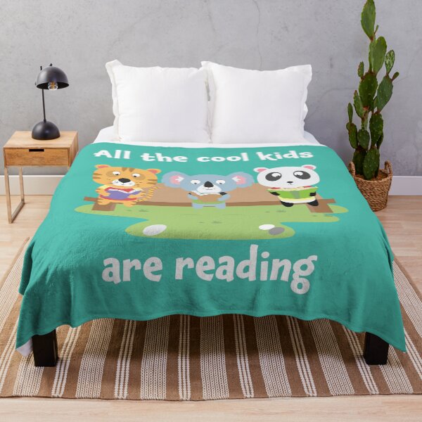 Item preview, All The Cool Kids Are Reading Cute Animals For Book Lover designed and sold by geminivibe.