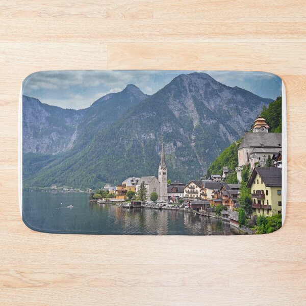 Item preview, Hallstatt mountain village in the Austrian Alps designed and sold by goceris.