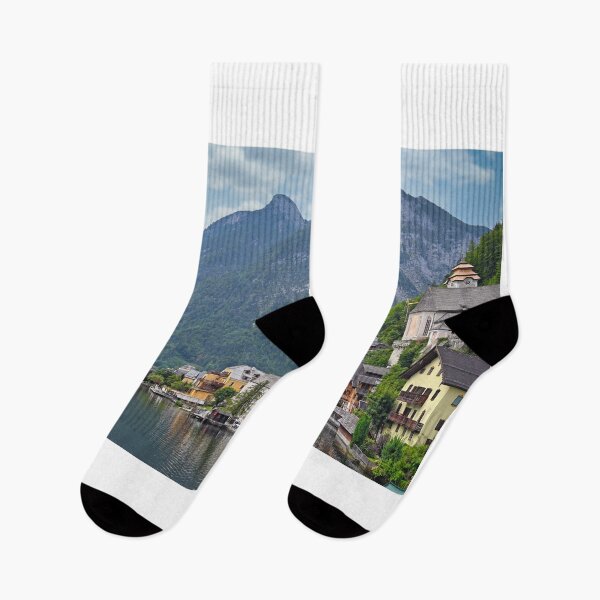 Item preview, Hallstatt mountain village in the Austrian Alps designed and sold by goceris.