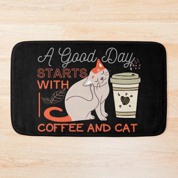 Item preview, A Good Day Starts With Coffee And Cat designed and sold by Anupol.