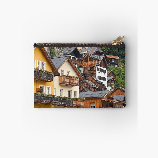 Item preview, Old houses in Hallstatt village Austria designed and sold by goceris.
