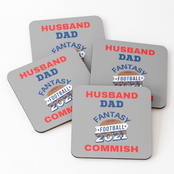 Item preview, Husband Dad Fantasy Football Commish  designed and sold by WoodburyLake.