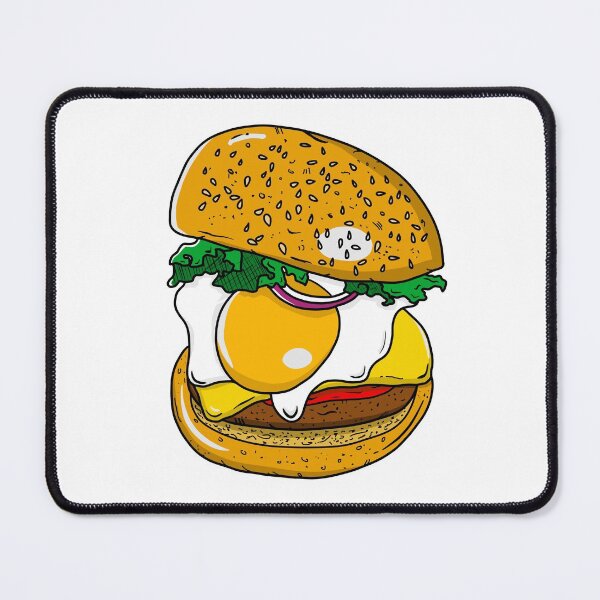 Item preview, Egg Omelet Burger designed and sold by lemontee.