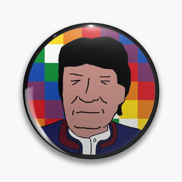 Item preview, Evo Morales Cartoon designed and sold by RevolutionInPaint.