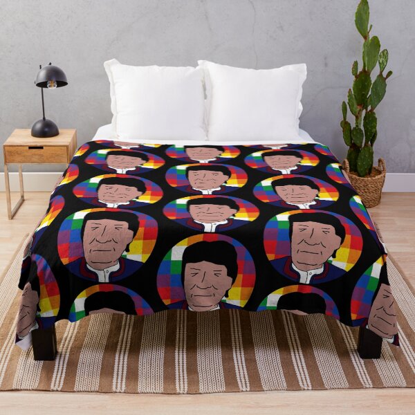 Item preview, Evo Morales Cartoon designed and sold by RevolutionInPaint.