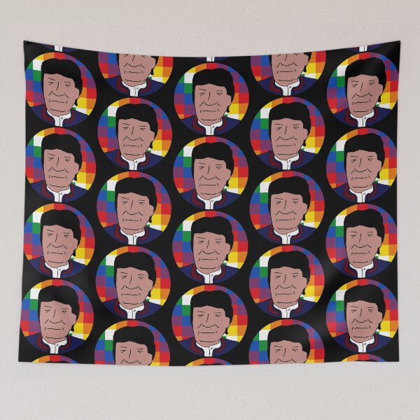 Item preview, Evo Morales Cartoon designed and sold by RevolutionInPaint.