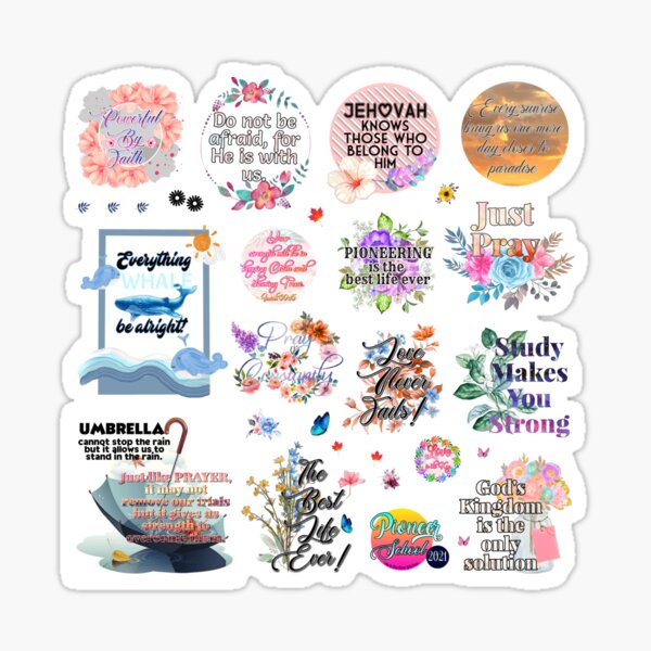 Item preview, JW Motivational Gift Pack (*Choose Medium to Extra Large size only!*) designed and sold by CAISHEM DESIGNS.