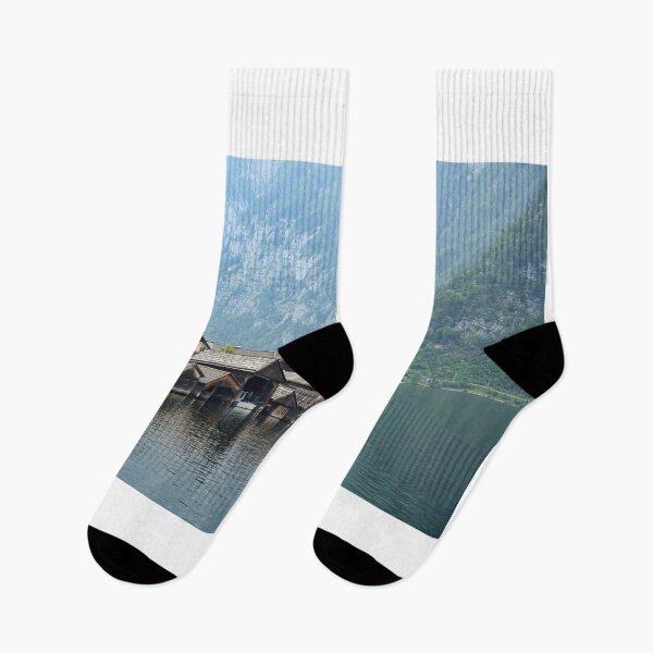 Item preview, Hallstatt mountain village in Austria designed and sold by goceris.