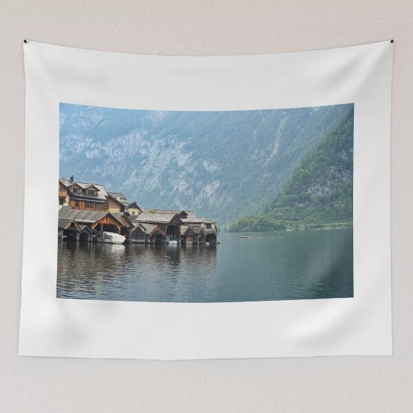 Item preview, Hallstatt mountain village in Austria designed and sold by goceris.