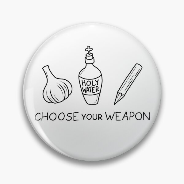 Item preview, Vampire slayer - Choose your weapon designed and sold by ValentinaHramov.