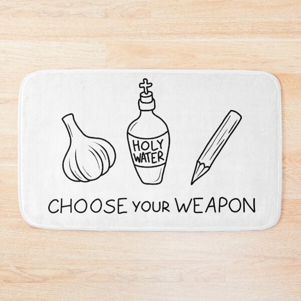 Item preview, Vampire slayer - Choose your weapon designed and sold by ValentinaHramov.
