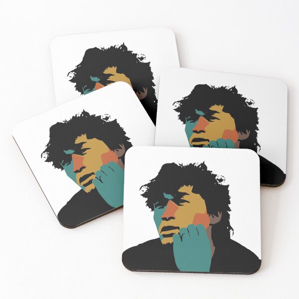 Item preview, Viktor Tsoi / Ви́ктор Цой Vintage Design Fanart (Color) designed and sold by Parv Srivastava.