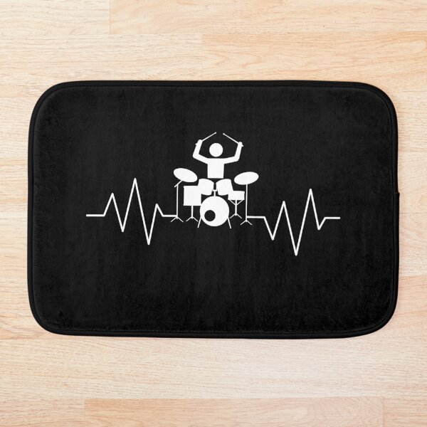 Item preview, Drummer Heartbeat Pulse Line Percussion designed and sold by playloud.