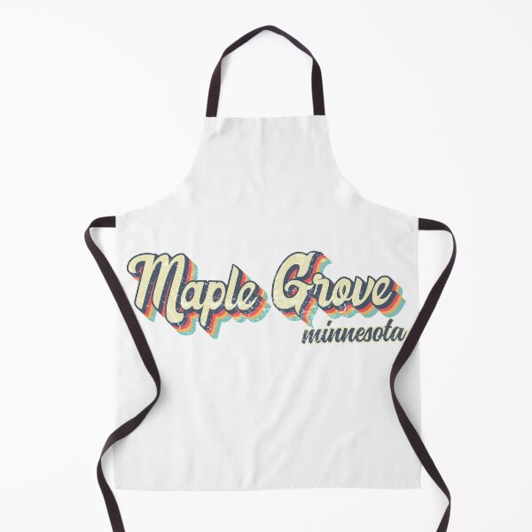 Item preview, Maple Grove City Minnesota Retro Vintage 70s rainbow designed and sold by Teelogic.