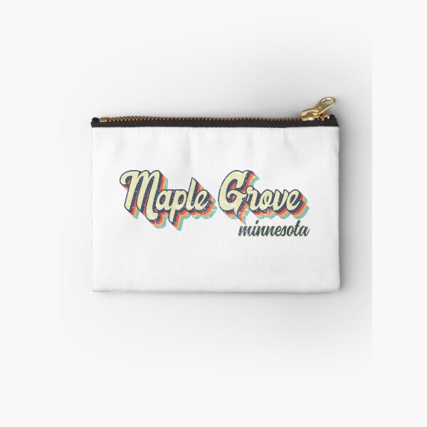 Item preview, Maple Grove City Minnesota Retro Vintage 70s rainbow designed and sold by Teelogic.
