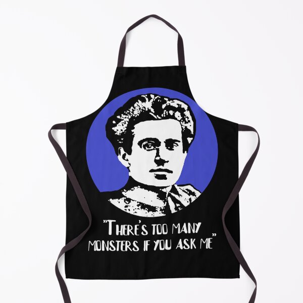 Item preview, Antonio Gramsci Monsters Quote designed and sold by RevolutionInPaint.