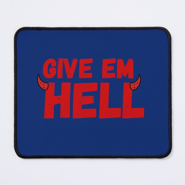 Item preview, Give Em Hell Demons Footy designed and sold by ijdesigns.