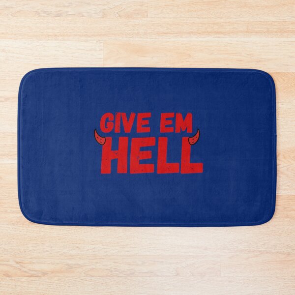 Item preview, Give Em Hell Demons Footy designed and sold by ijdesigns.