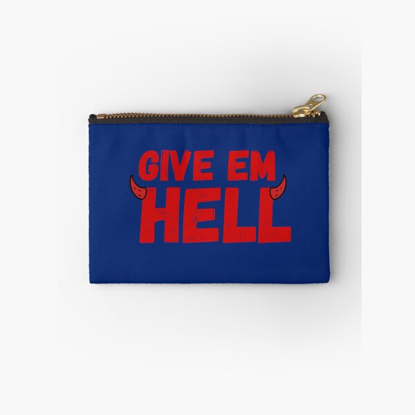 Item preview, Give Em Hell Demons Footy designed and sold by ijdesigns.