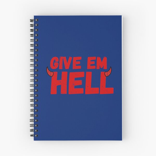 Item preview, Give Em Hell Demons Footy designed and sold by ijdesigns.