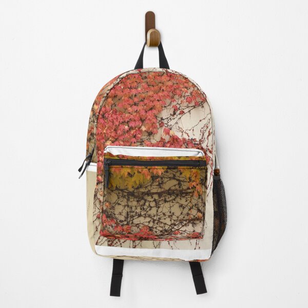 Item preview, wall with creeper plant colorful leaf in Vienna autumn season designed and sold by goceris.