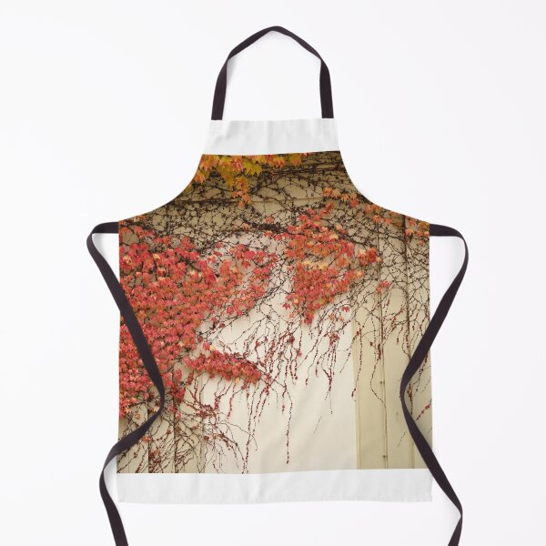 Item preview, wall with creeper plant colorful leaf in Vienna autumn season designed and sold by goceris.