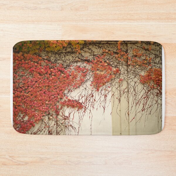 Item preview, wall with creeper plant colorful leaf in Vienna autumn season designed and sold by goceris.