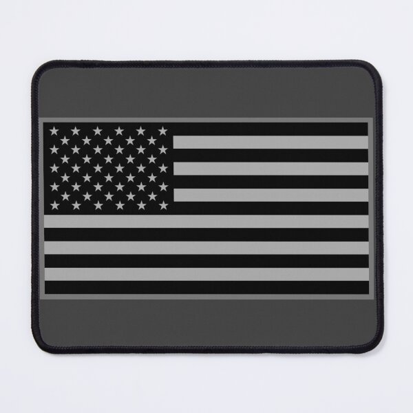 Item preview, American flag in black and grey designed and sold by EverLife.