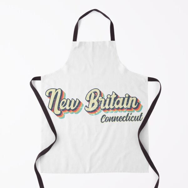 Item preview, New Britain City Connecticut Retro Vintage 70s rainbow designed and sold by Teelogic.