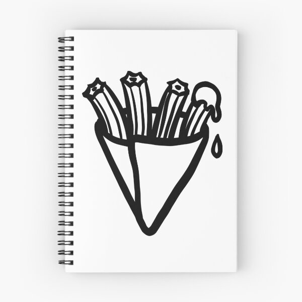 Item preview, Churros Hand Drawn Illustration  designed and sold by lemontee.