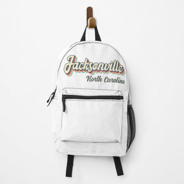 Item preview, Jacksonville City North Carolina Retro Vintage 70s rainbow designed and sold by Teelogic.