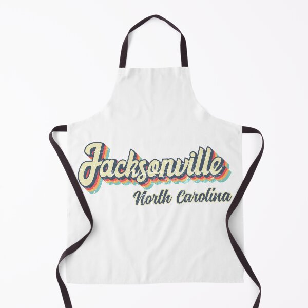 Item preview, Jacksonville City North Carolina Retro Vintage 70s rainbow designed and sold by Teelogic.