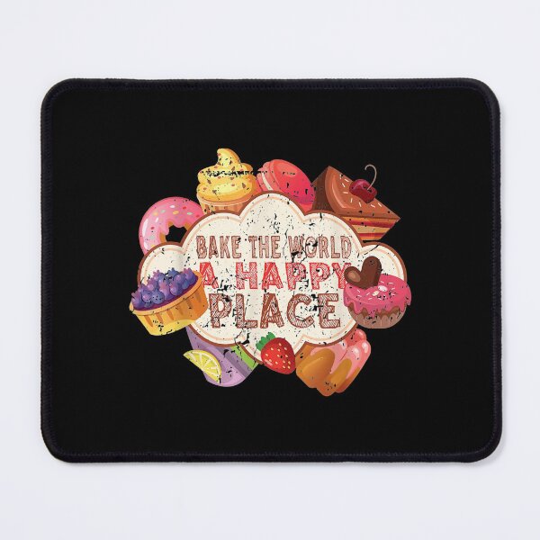 Item preview, Bake World Happy Place Baking Baker designed and sold by donnagia.