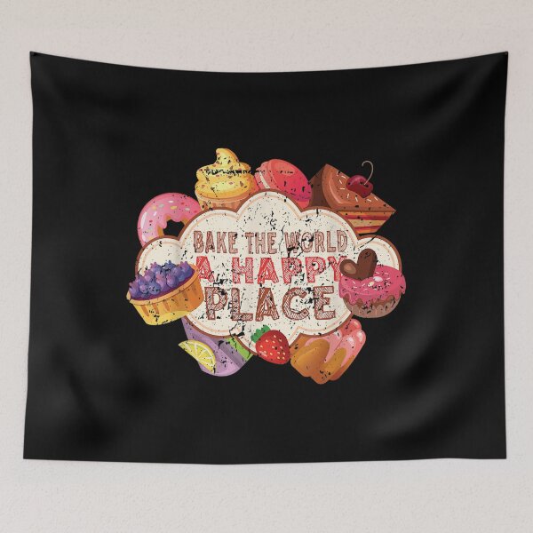 Item preview,  Bake World Happy Place Baking Baker designed and sold by donnagia.