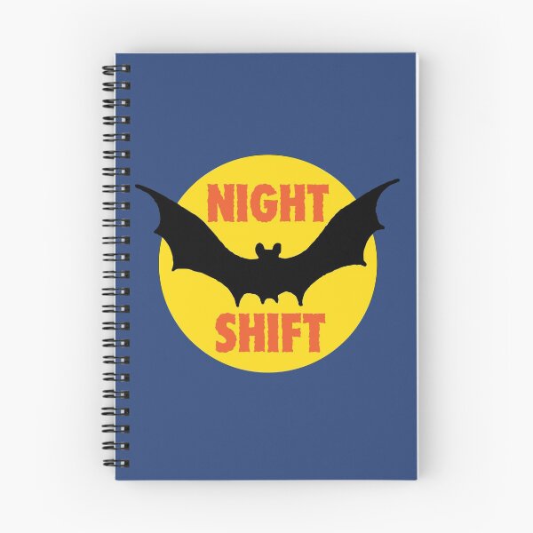 Item preview, Night Shift Retro Bat Design designed and sold by Scott Banks.