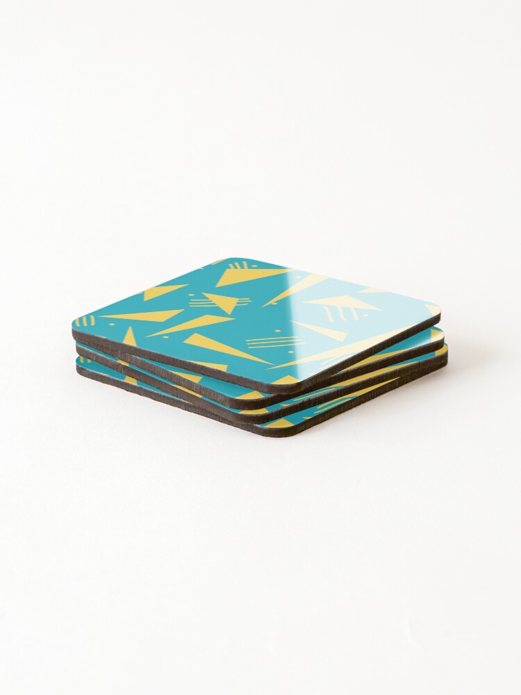 Thumbnail 4 of 5, Coasters (Set of 4), Triangle pattern designed and sold by darshants.