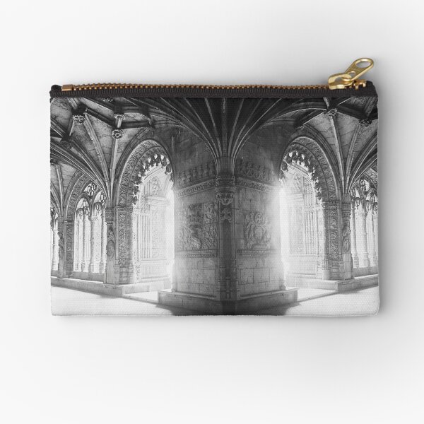 Inside Monastery of Santa Maria De Belem Zipper Pouch