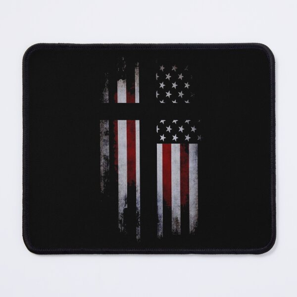 Item preview, Christian Cross in USA flag designed and sold by EverLife.