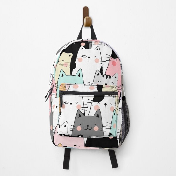 Item preview, Colorful Funny Cat Crowd Pattern designed and sold by GoodAttire.