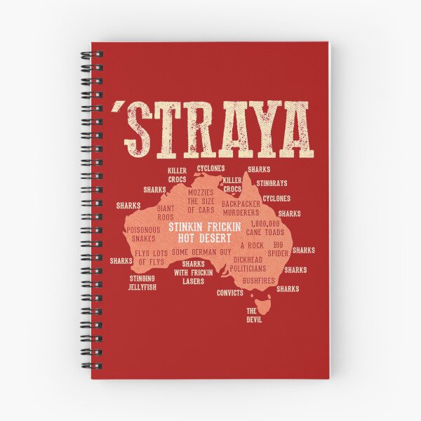 Item preview, Vintage Aussie Day Straya Australia Map G_x27_day Mate Outback Essential  designed and sold by GypsyCuriosity.