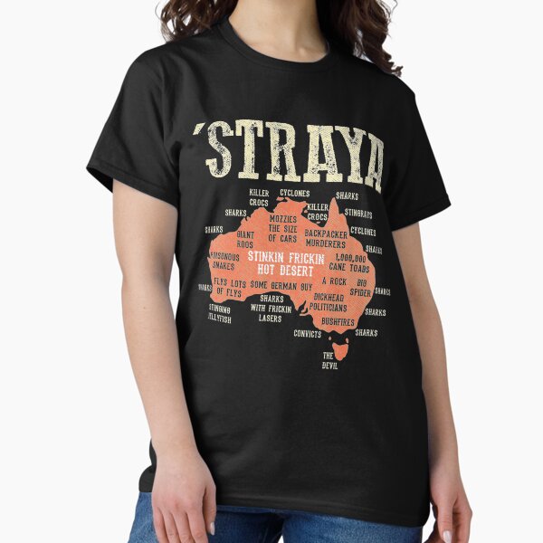 Item preview, Vintage Aussie Day Straya Australia Map G_x27_day Mate Outback Essential  designed and sold by GypsyCuriosity.